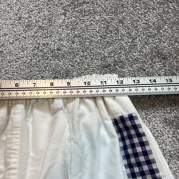 Unbranded Chino Shorts Unisex Adult 24 With Elastic Waist Home Made White 4" - Picture 7 of 11